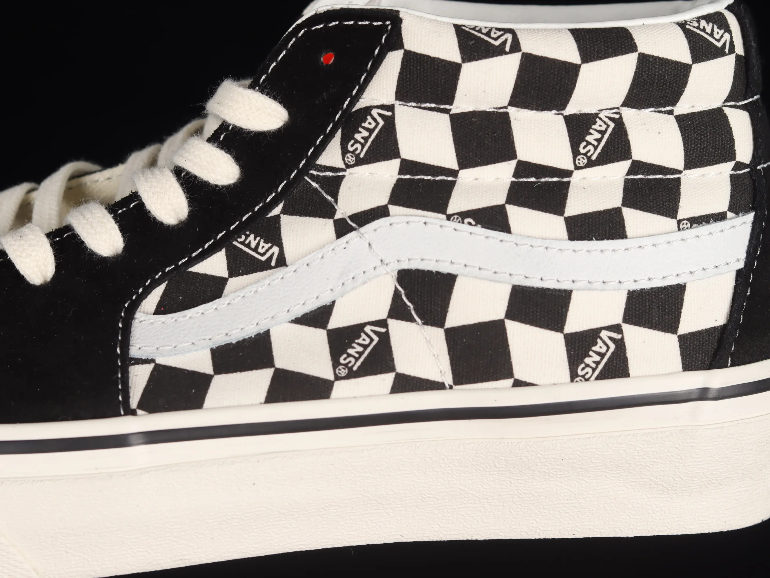 All categories Vans Vans series Vans Mid Vans China Vans Sk8-Mid environmental protection series checkerboard China casual sneakers VN0A391FQXH